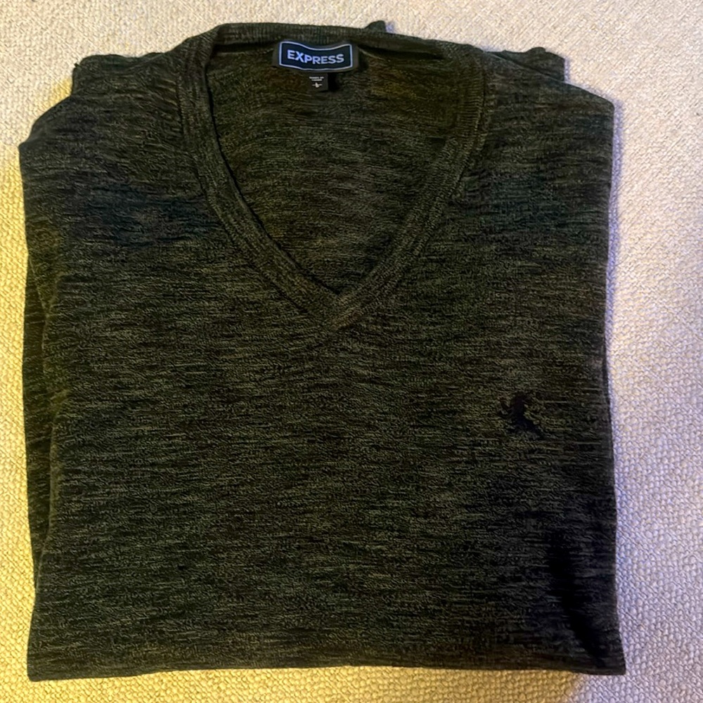 Mens Express V Neck Sweater